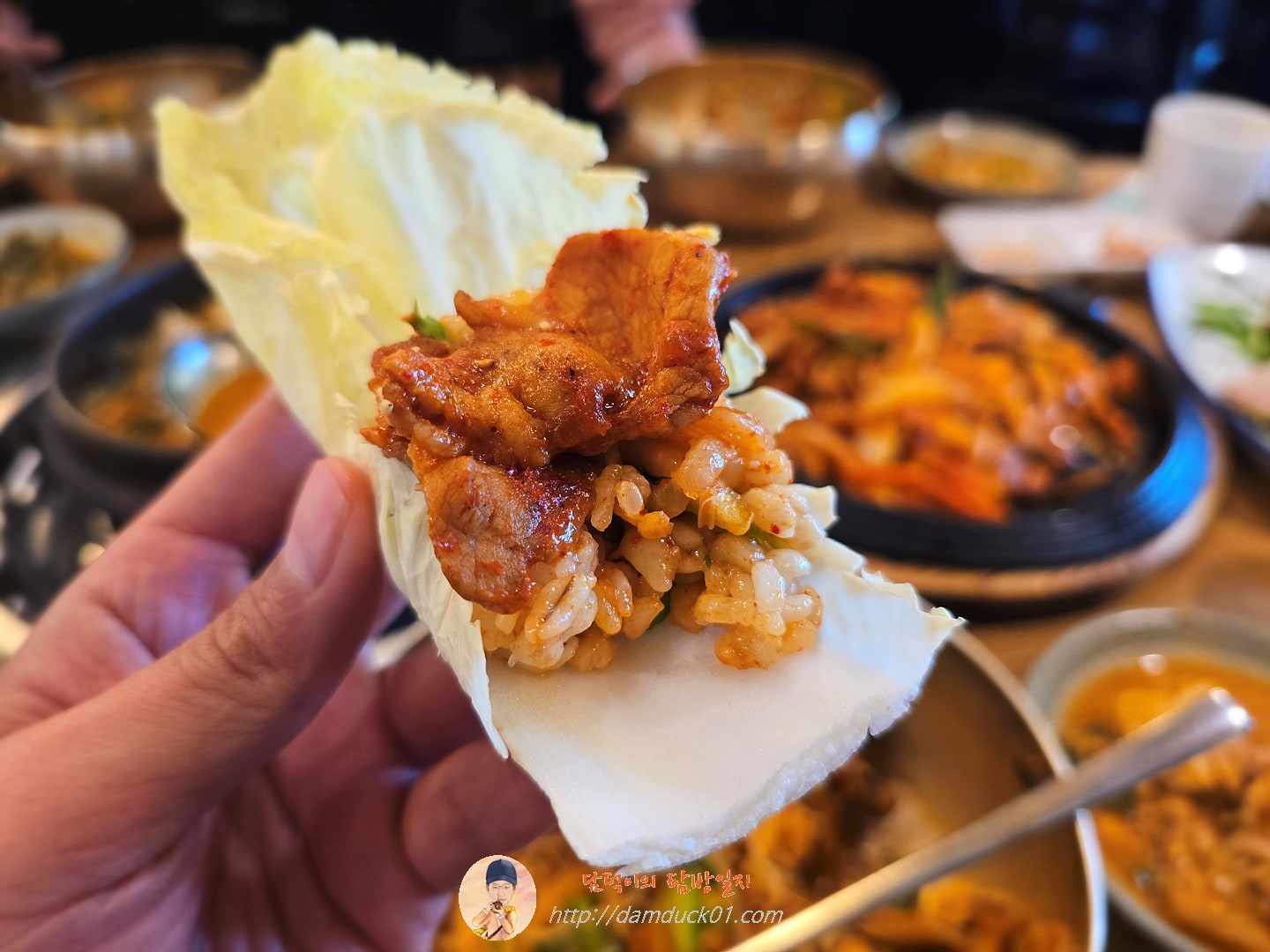 자연채 쌈정식, 수육 정식