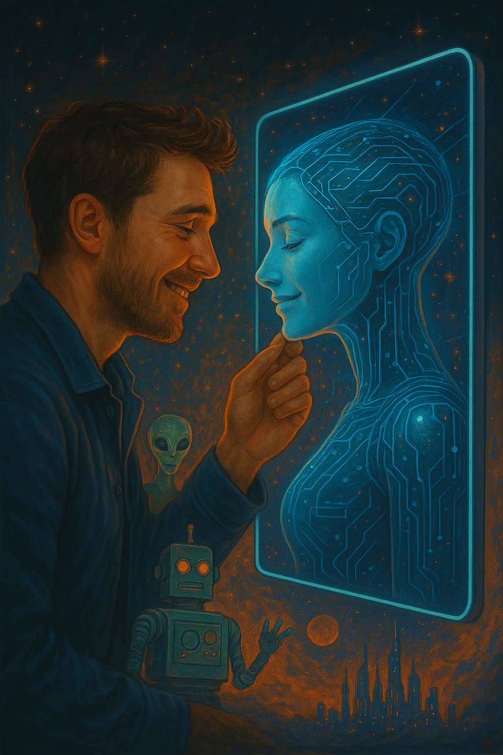 인공지능과 사랑의 영화 관련 사진