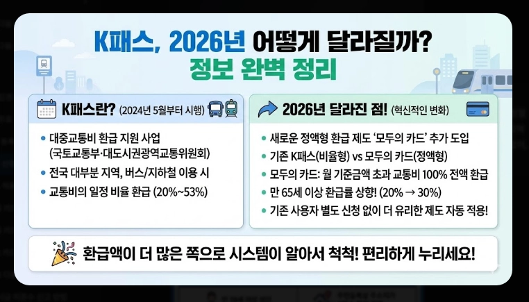 2026 K패스 신청 대상(제외, 조건, 지역)(+방법)