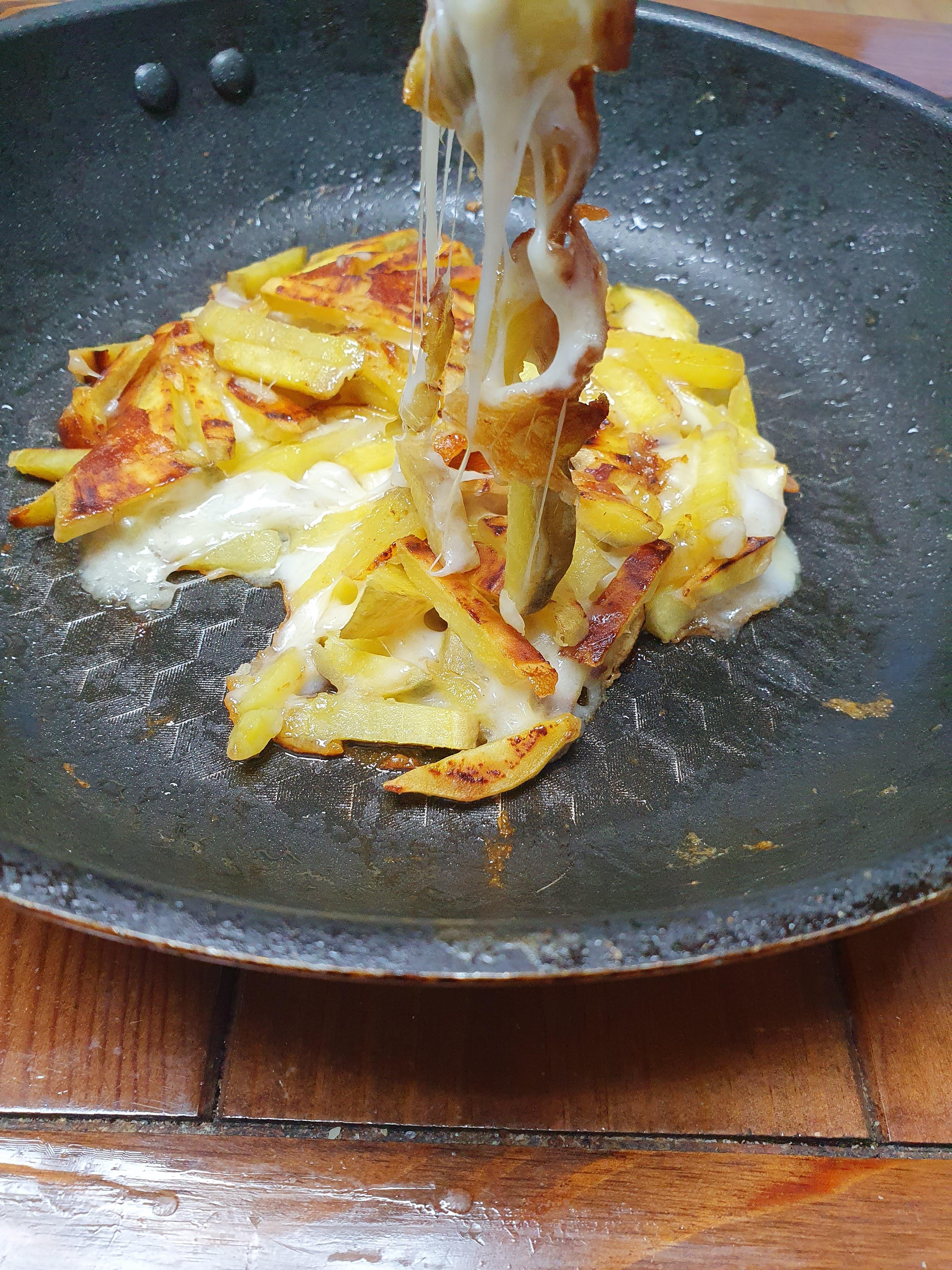 고구마모짜렐라치즈부침