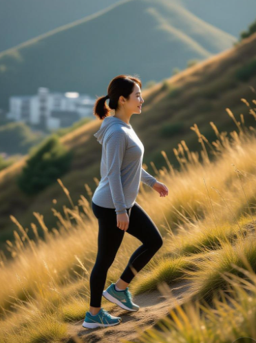 경사면 걷기 효과