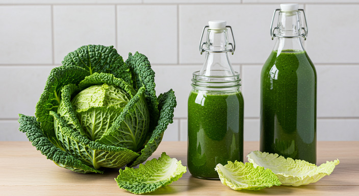 양배추즙만들기