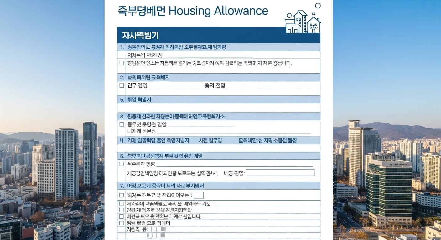주거급여 수급자