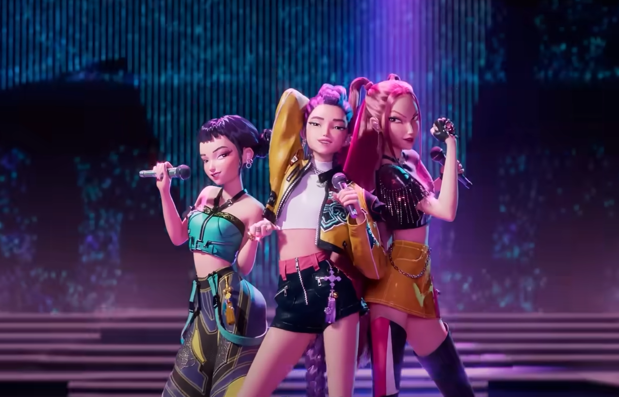 케이팝 데몬 헌터스 장면