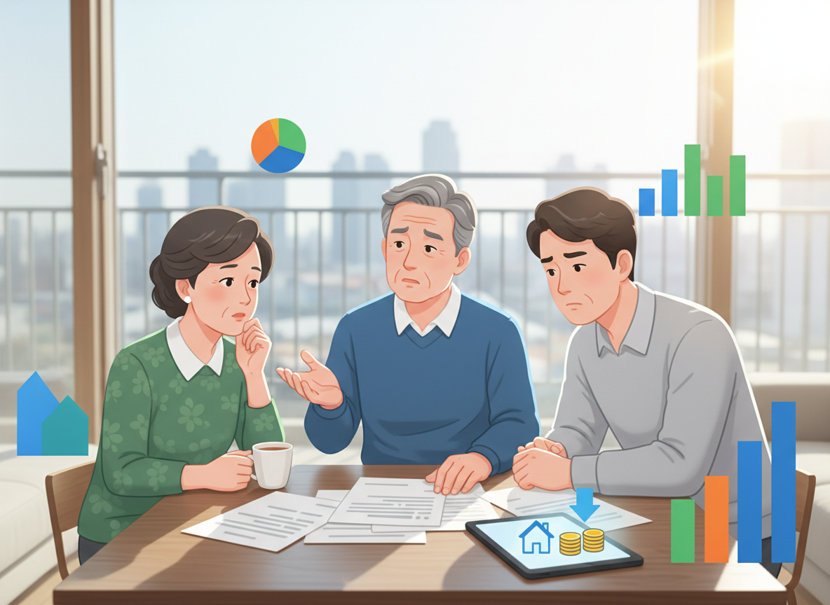 주택연금 세대이음 배우자 자녀 상속 예상 수령액