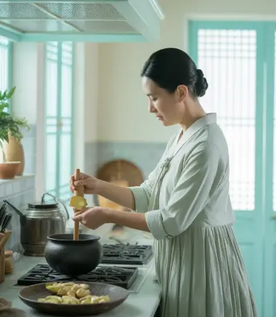 생강차