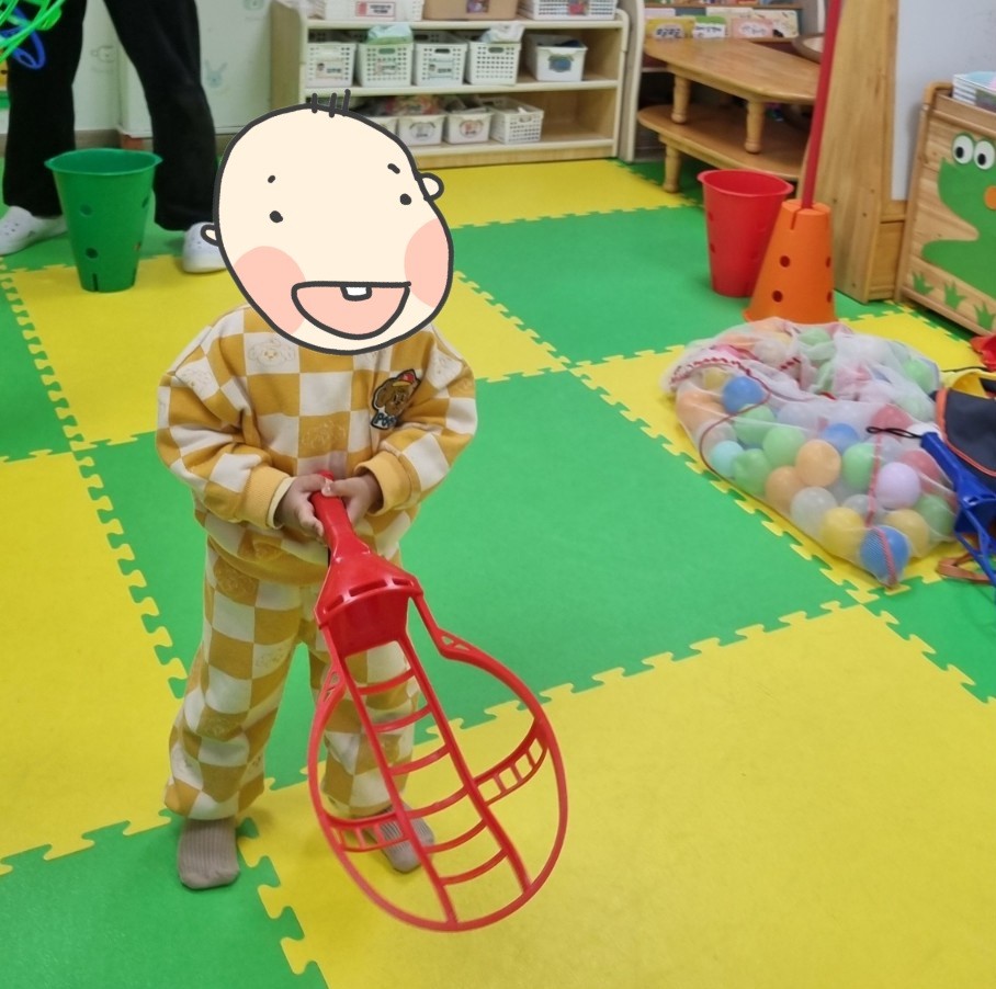 체육활동을 하는 아이