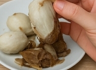 토란 껍질 까는법