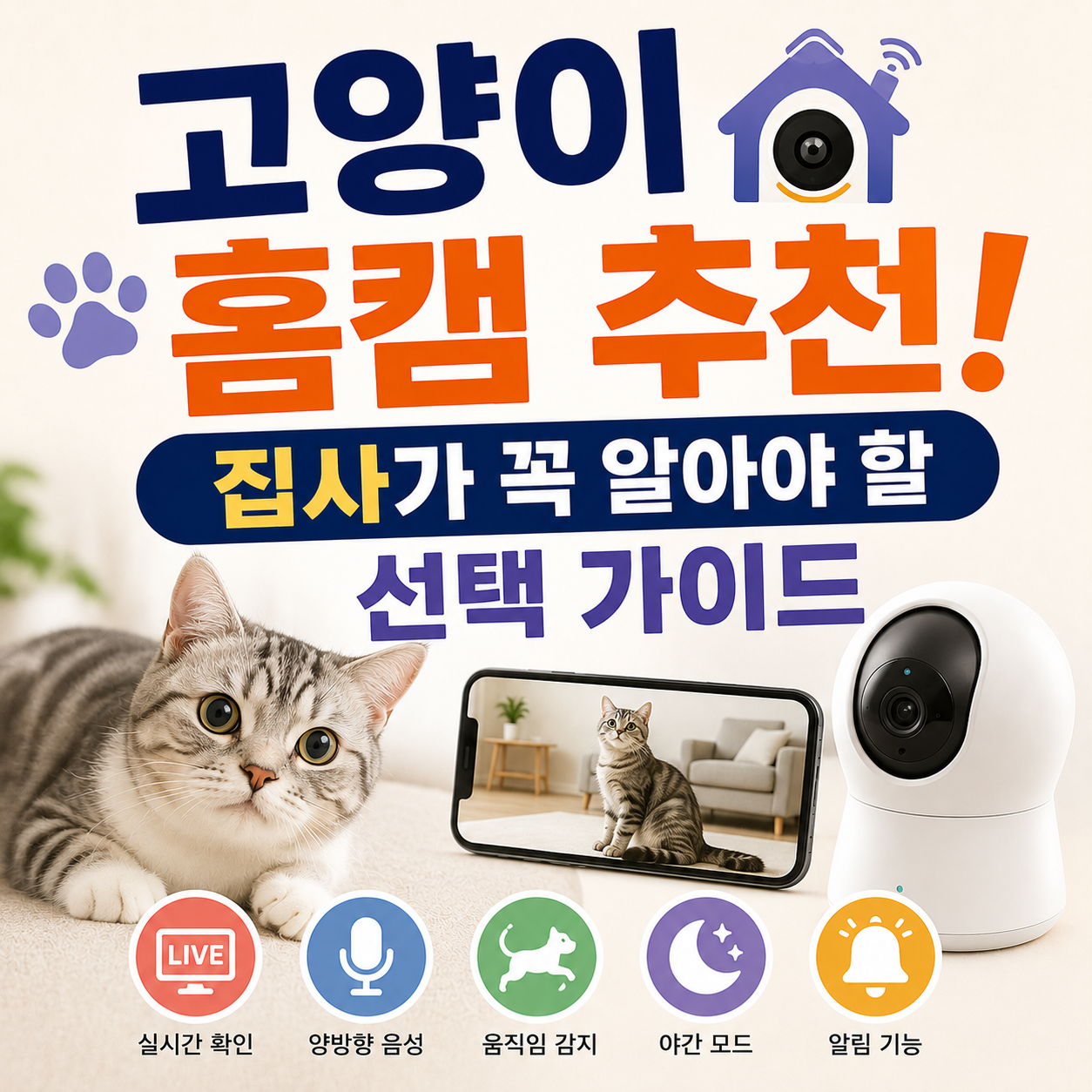 고양이 홈캠