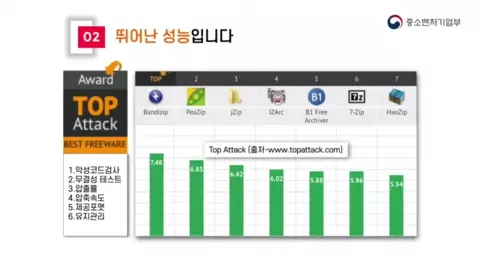 반디집 소개 영상