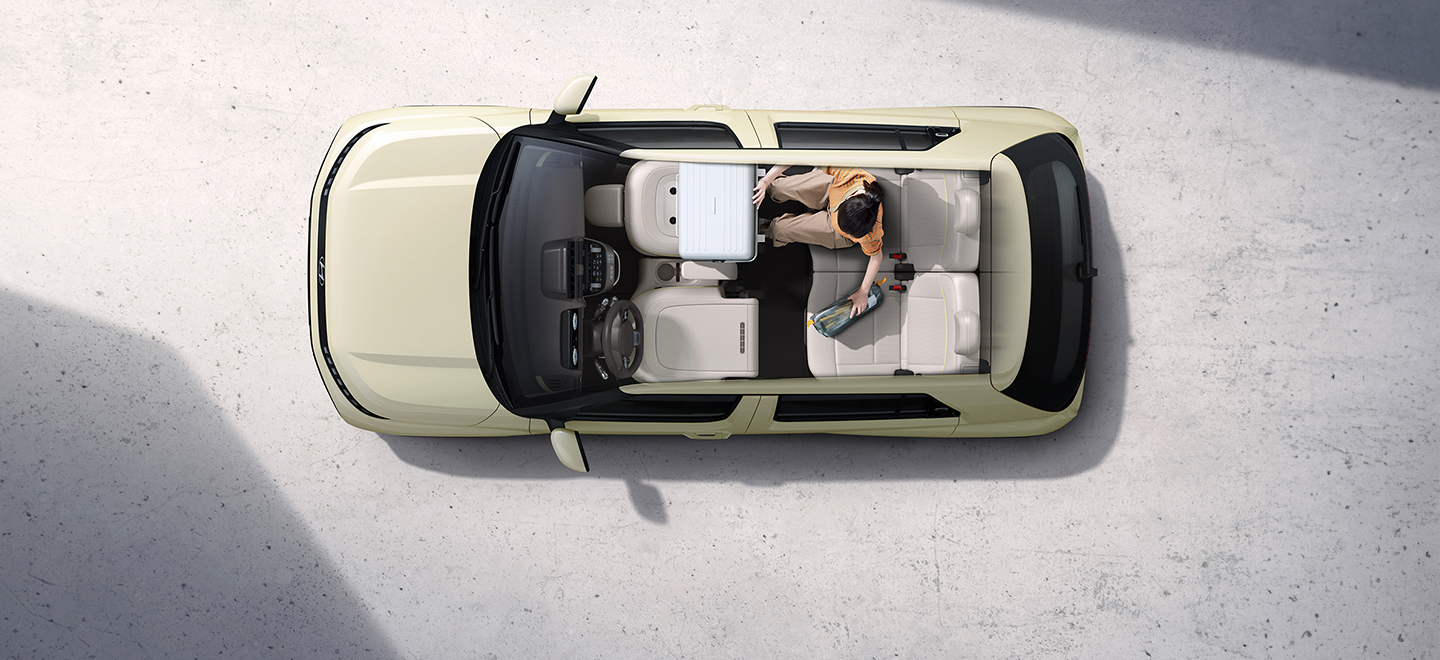 캐스퍼 일렉트릭 1열 폴딩