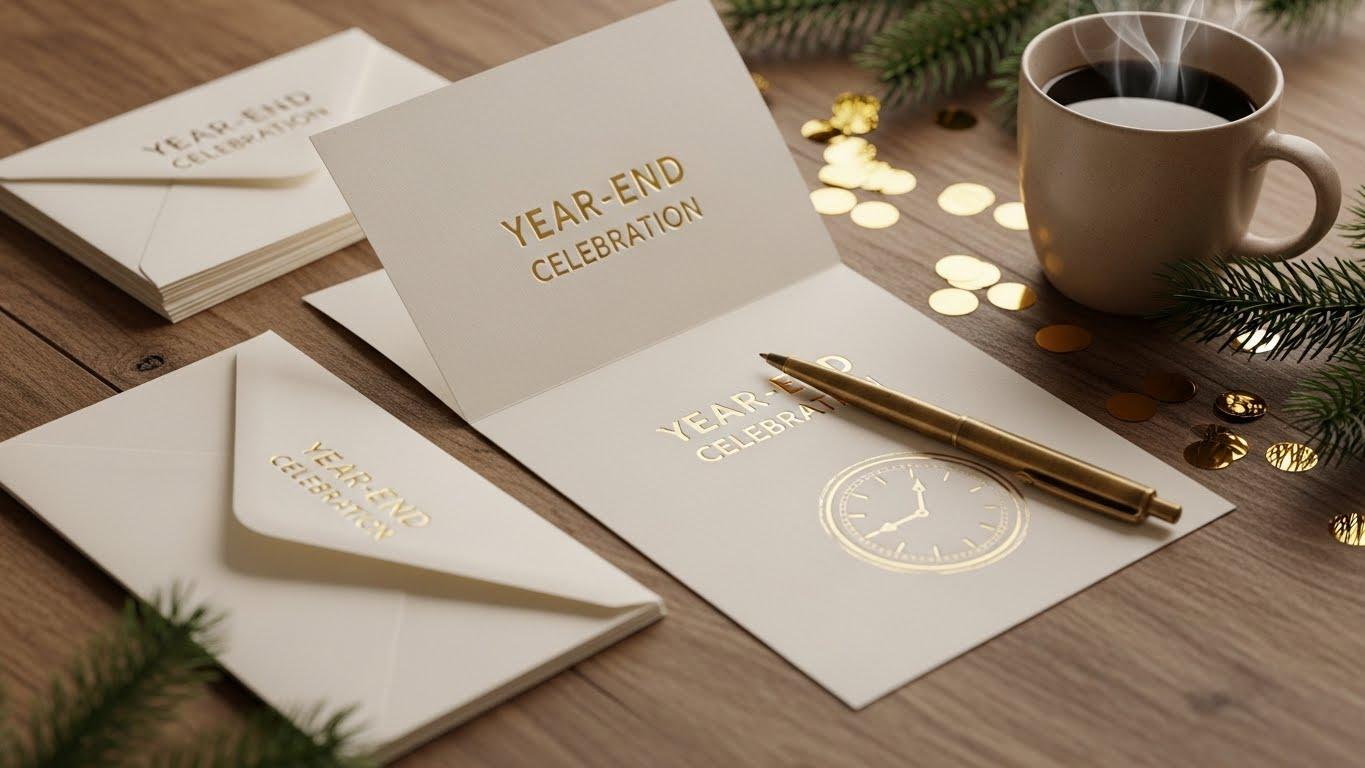 연말 초대장 문구