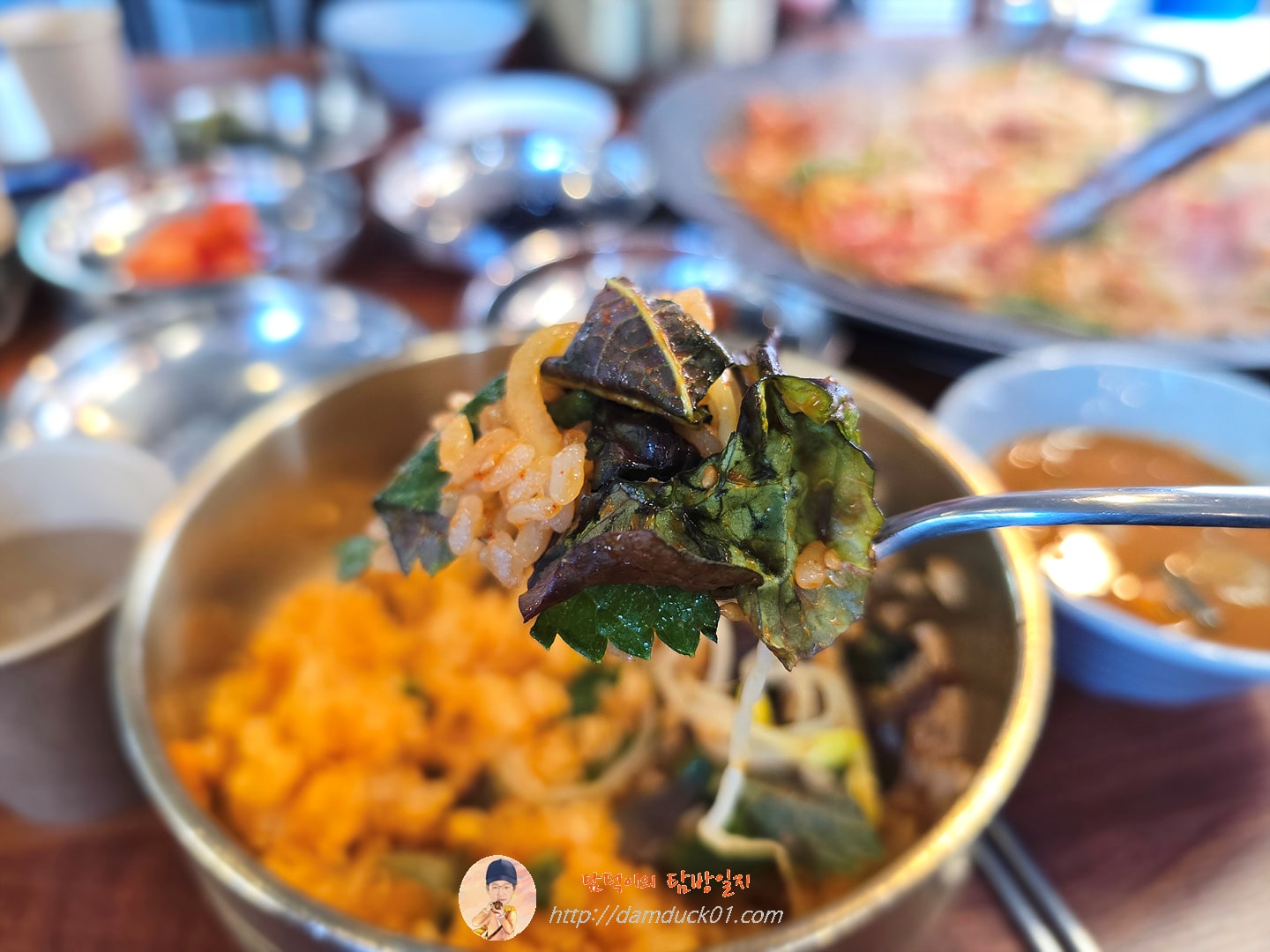 두루치기정식 (된장찌개 + 야채비빔밥)