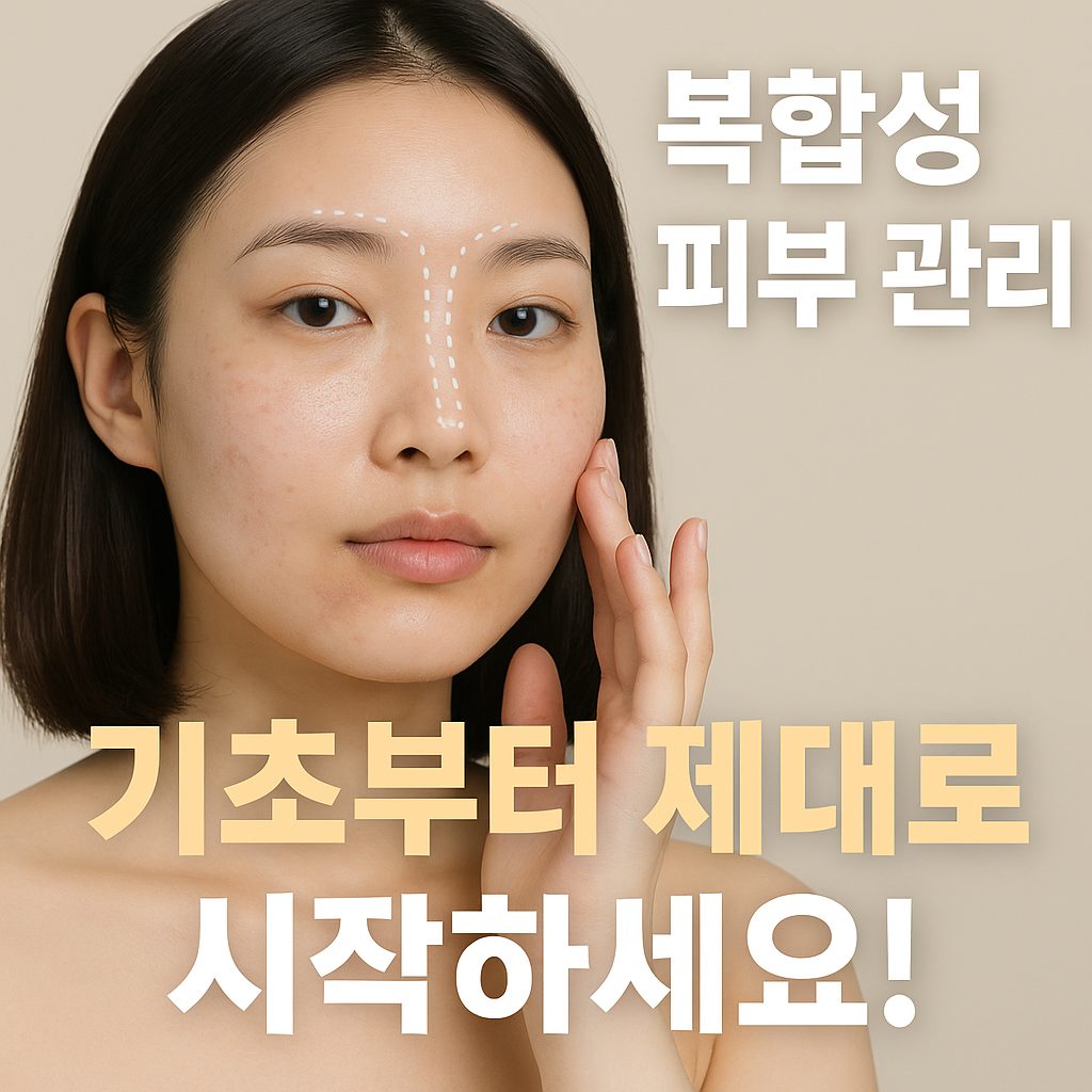 복합성 피부 관리