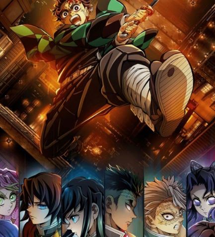 귀멸의 칼날 TVA와 극장판 관련 이미지