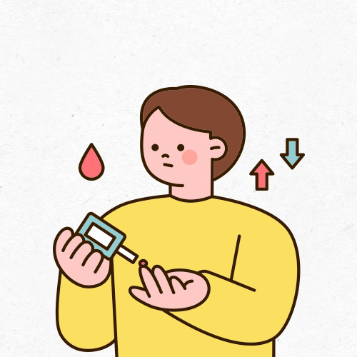 인슐린 저항성과 혈당 변동 관계 설명