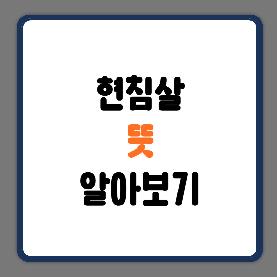 현침살 뜻