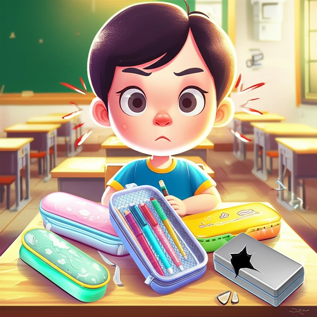 초등학교 입학 준비 투명 필통 선택 ..