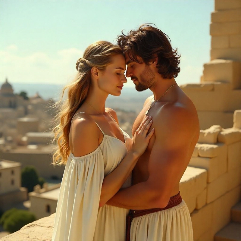 영화 트로이에 영감을 받은 포스터