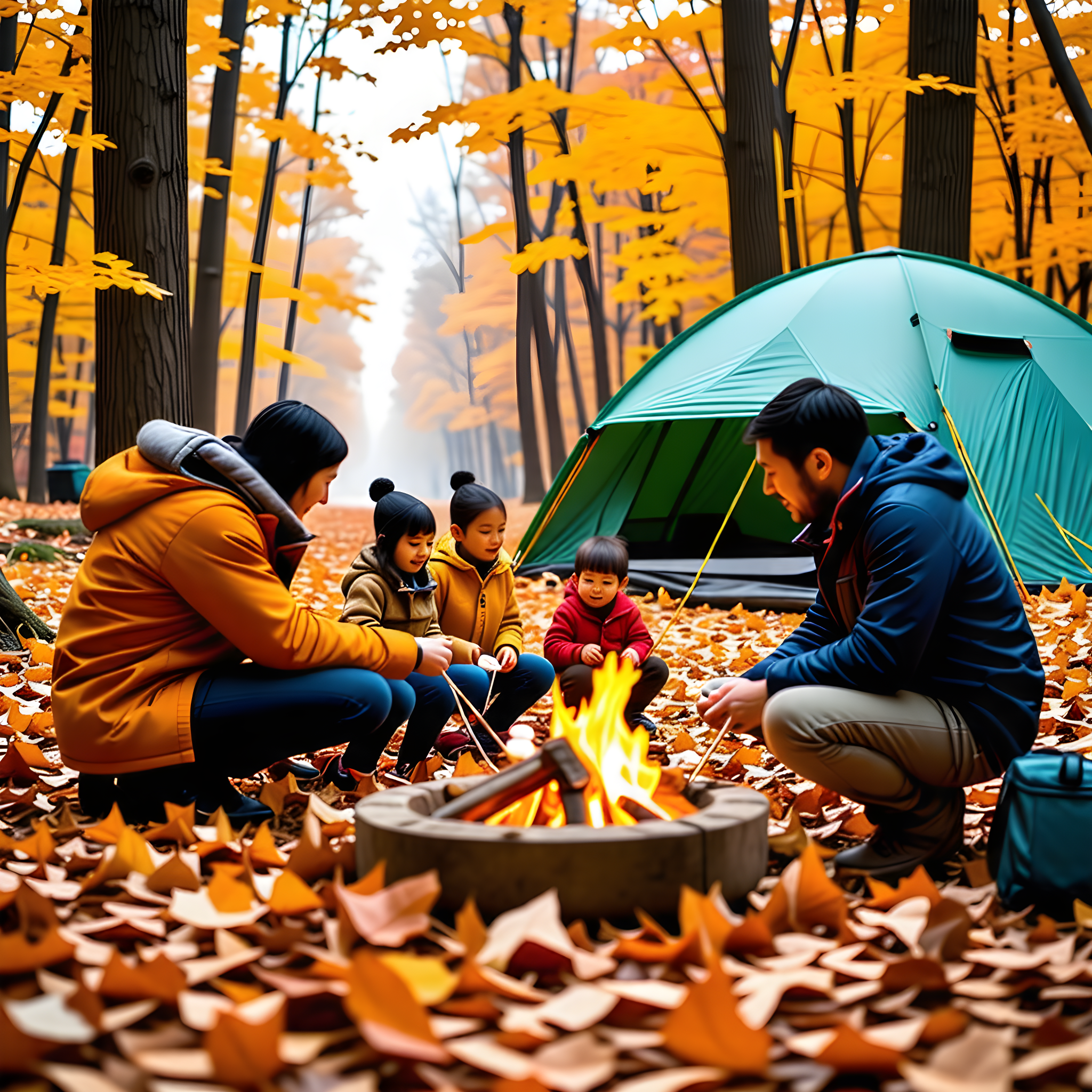 가을 캠핑 음식 및 준비물
