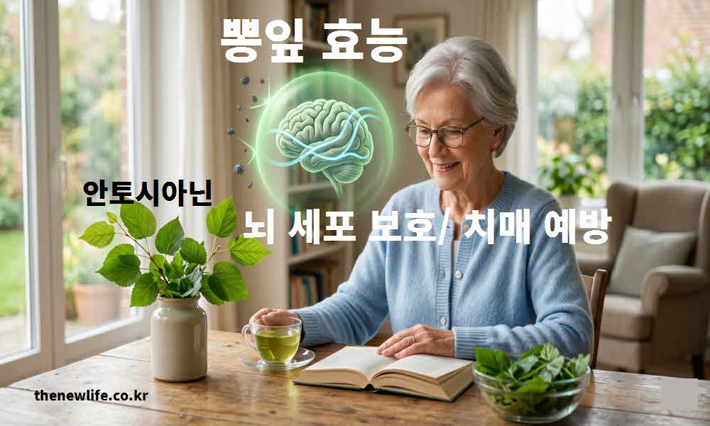 뽕잎 효능 뇌 세포 보호 치매 예방