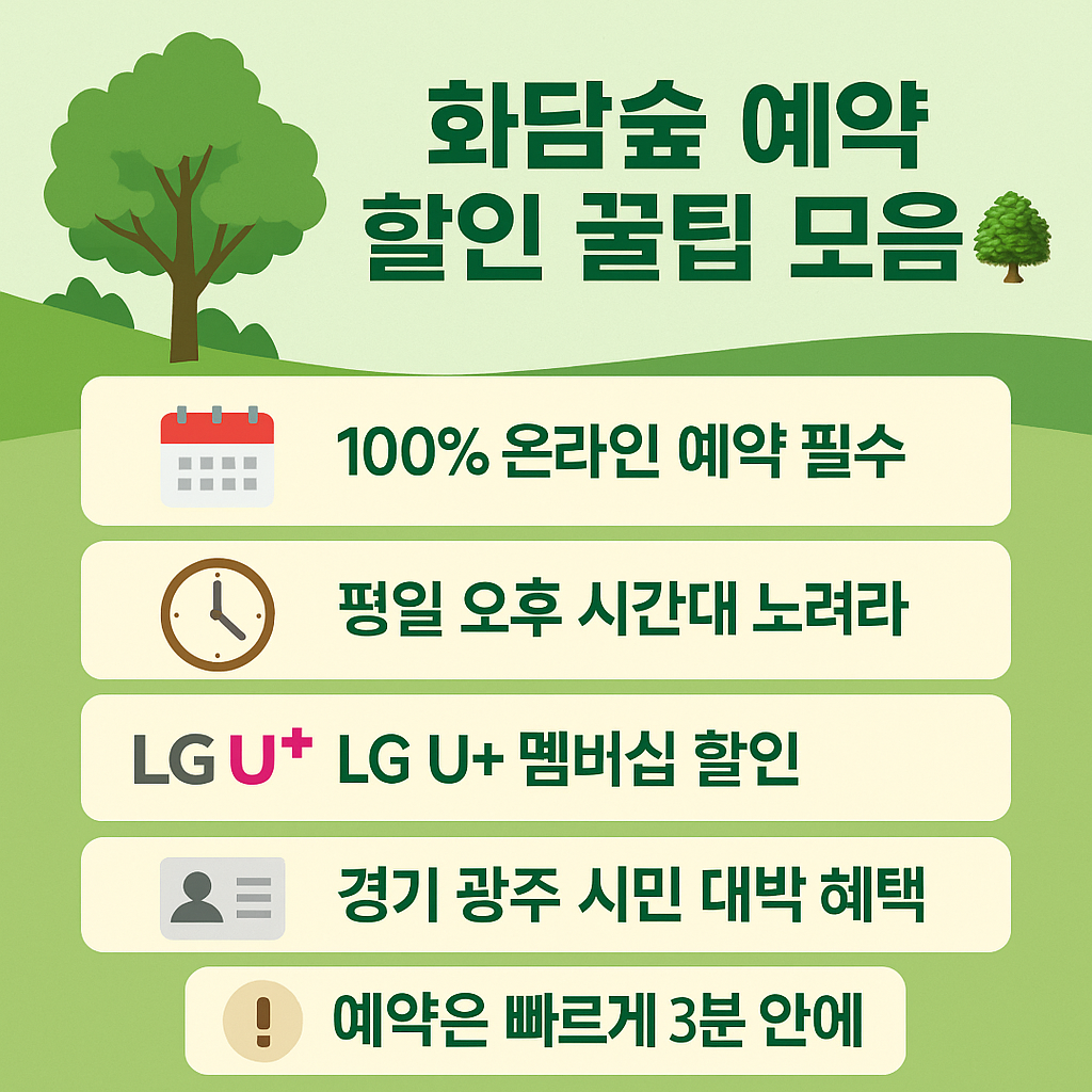 화담숲 예약 바로가기