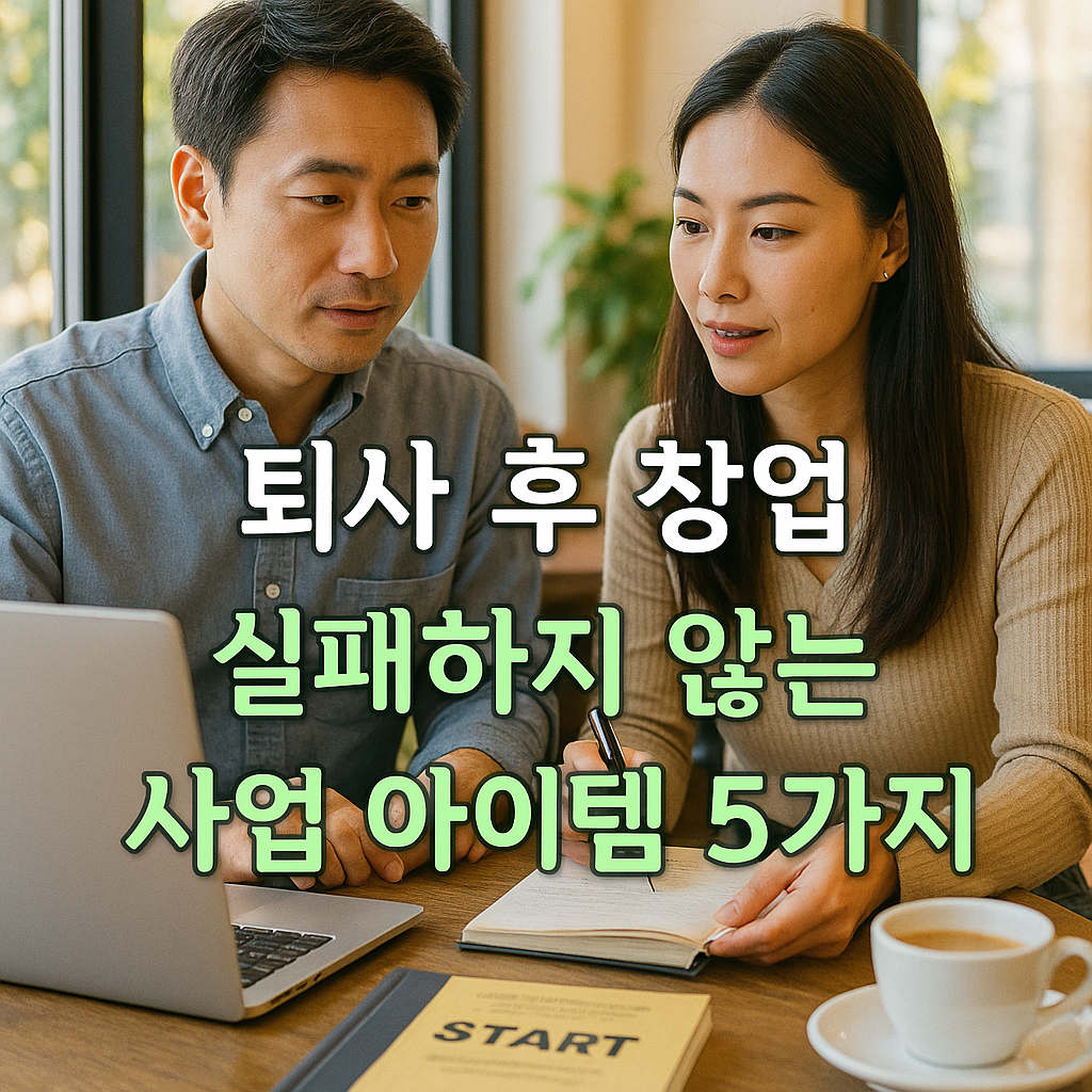 퇴사 후 창업 아이디어 회의