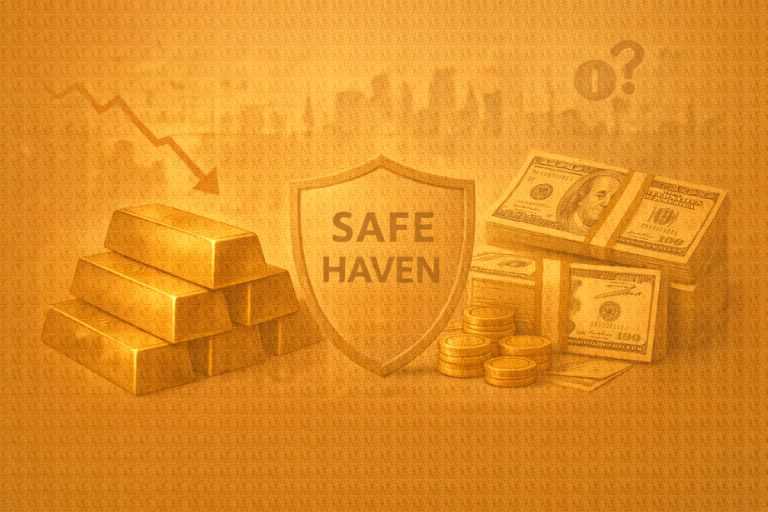 금&middot;달러의 안전자산 역할 관련 이미지