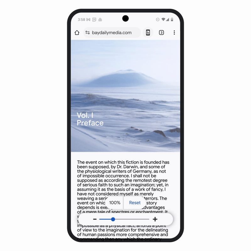 크롬 브라우저, PDF 접근성 개선 및 페이지 줌 기능 추가