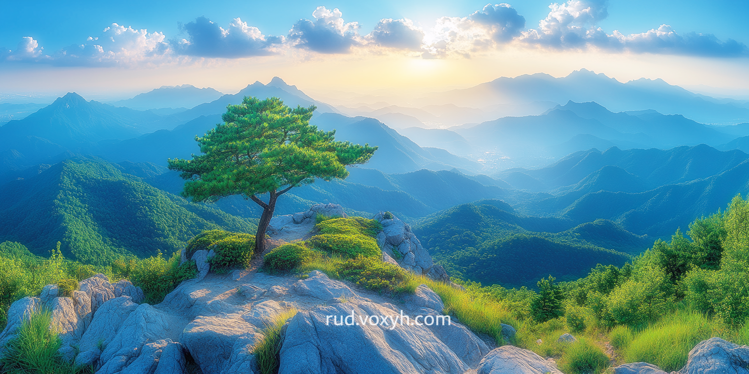 두타산의 사계절