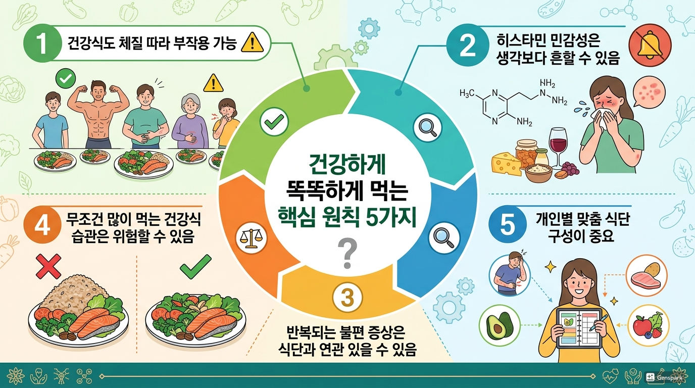건강식 섭취 시 꼭 기억할 핵심