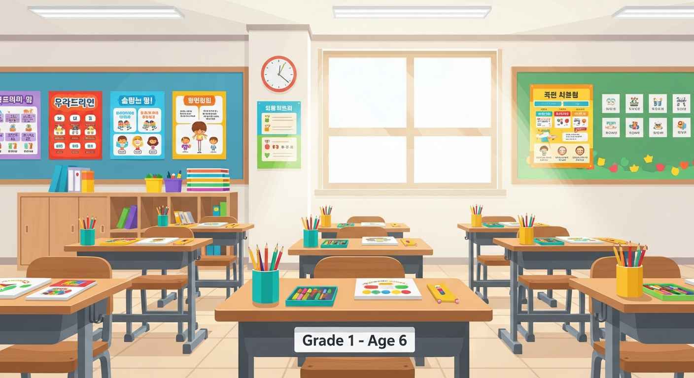 초등학교 1학년 나이 계산|2025년 기준 만나이 계산기