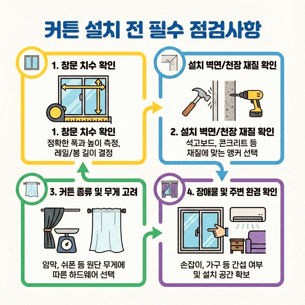 우리 집 햇살 맛집 만들기 커튼 설치 완벽 가이드