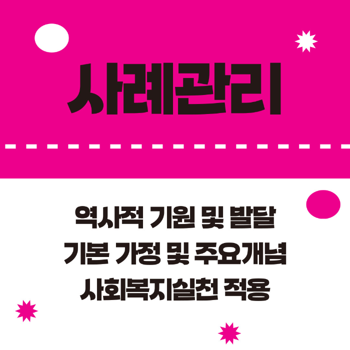 사회복지실천모델, 사례관리, 사례곤리흐름도, 사회복지실천에서의 적용