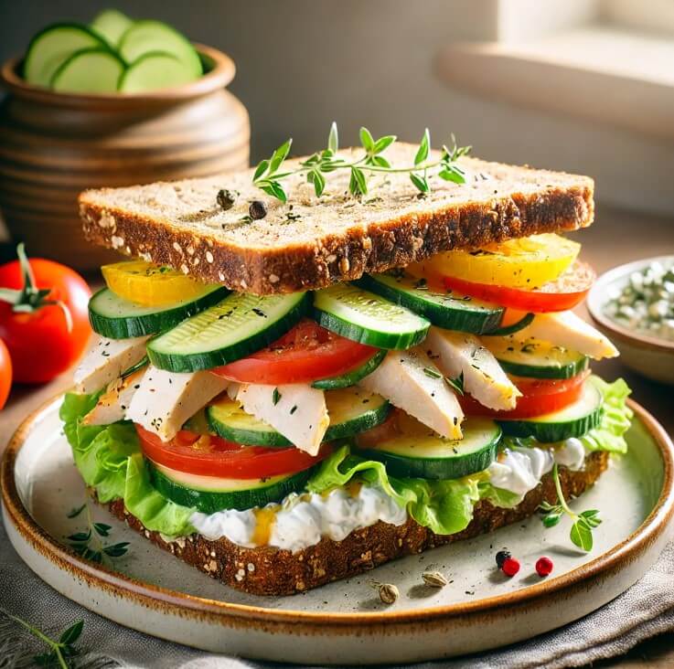 샌드위치 건강하게 만드는 비법 관련 사진