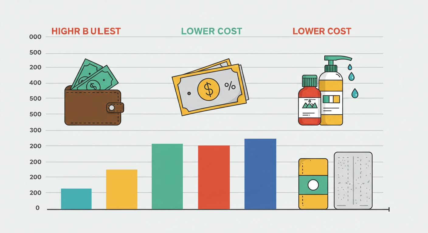 "가격 비교 및 경제성 분석"에 대한 이미지입니다.