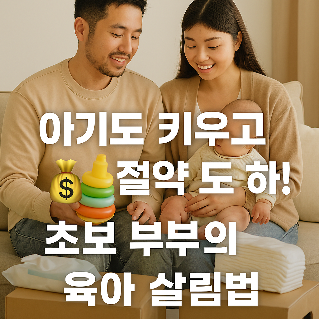 초보 절약부부의 육아용품 절약법
