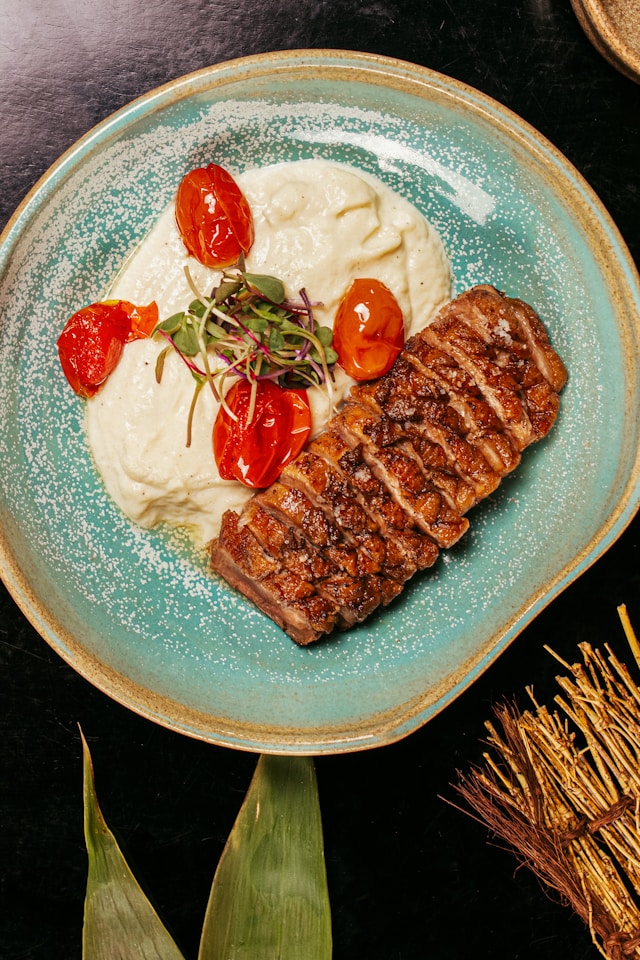 버섯 두부 스테이크 관련 이미지