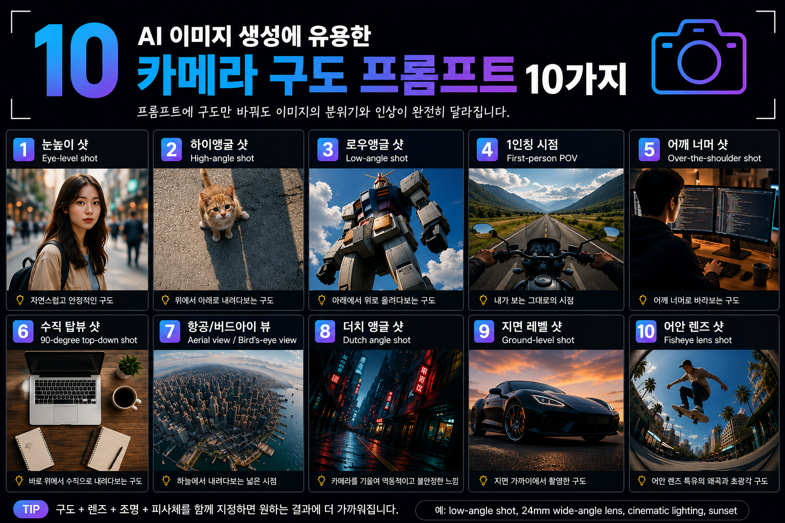 AI 카메라 구도 10