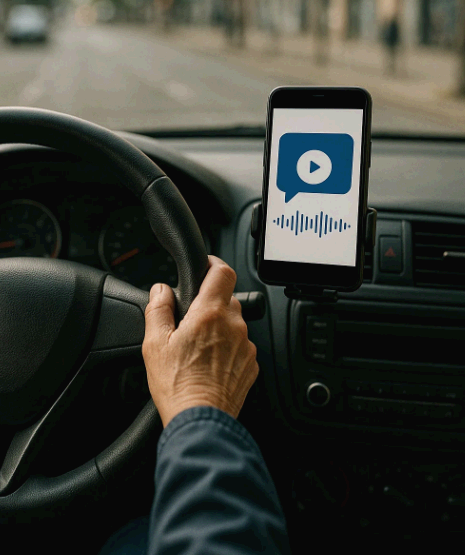 문자 메시지를 음성으로 읽어주는 기능 사용법