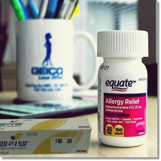 항히스타민 연고 효능 및 사용법과 부작용