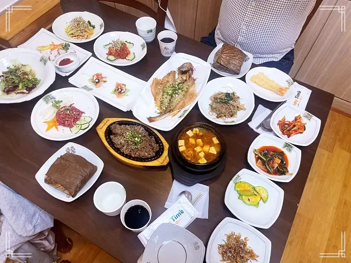 한정식 효도밥상 경주 보문단지 맛집 추천