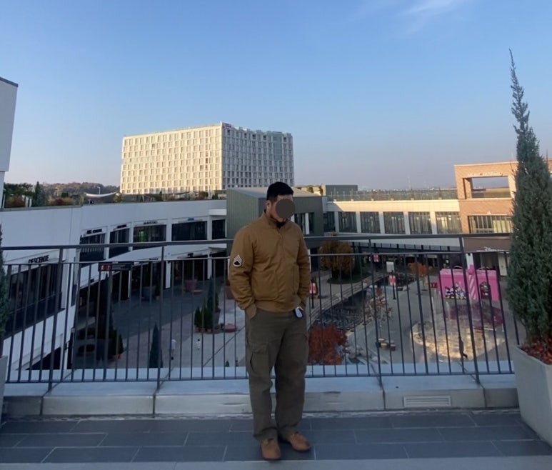 데일리룩('25. 11. 5.)MADEN 브론슨 퓨리 탱커자켓 아메카지 밀리터리 워크재킷 복각 점퍼, 프리즘웍스 카고 팬츠 카키, 레드윙 아이언레인저 8083 스웨이드 호손뮬스키너