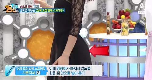 상체 교정 발레 스트레칭