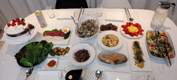 손님상차림