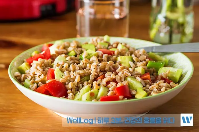 루피니빈, 파로 곡물 효능