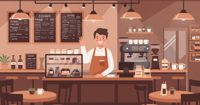 카페 사장님 사진