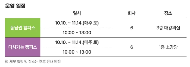 인생 디자인 학교 프로젝트 실험실