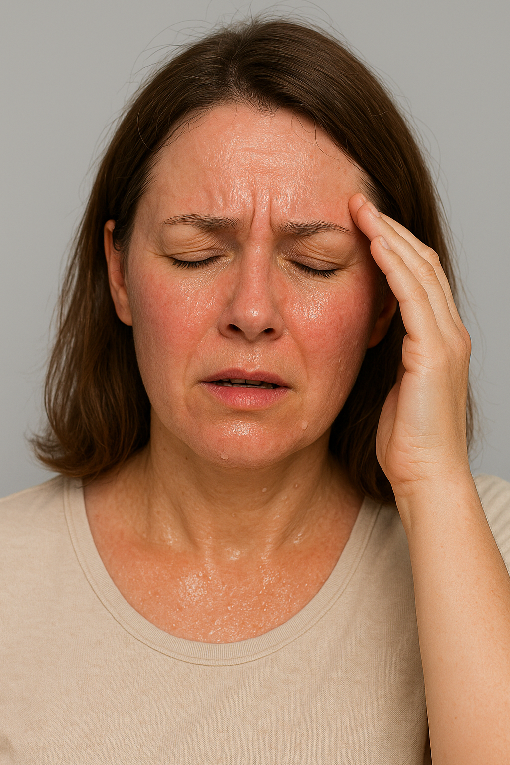 갱년기 안면홍조 증상&middot;원인&middot;치료 