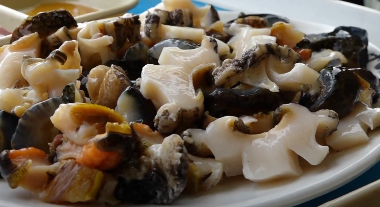 홍도 해녀의 손맛 담긴 해산물